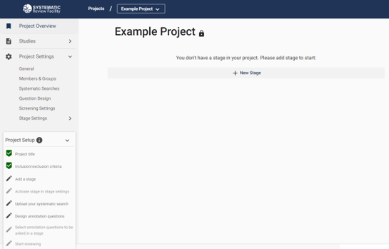 Project Navigation